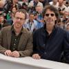 Joel Cohen et Ethan Cohen lors du photocall du film Inside Llewyn Davis au Festival de Cannes le 19 mai 2013