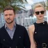 Justin Timberlake et Carey Mulligan lors du photocall du film Inside Llewyn Davis au Festival de Cannes le 19 mai 2013