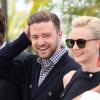 Justin Timberlake, Carey Mulligan lors du photocall du film Inside Llewyn Davis au Festival de Cannes le 19 mai 2013