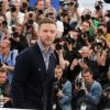 Justin Timberlake lors du photocall du film Inside Llewyn Davis au Festival de Cannes le 19 mai 2013