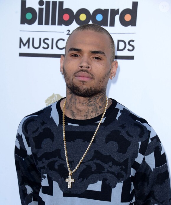 Chris Brown lors des Billboard Music Awards auMGM Grand Garden Arena. Las Vegas, le 19 mai 2013.