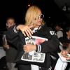 Rihanna de retour à Los Angeles, le 17 mai 2013.