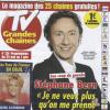 Stéphane Bern en couverture de TV Grandes Chaînes