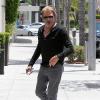 Exclusif - Johnny Hallyday à Beverly Hills, le 18 mai 2013.