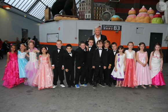 Patrick Sébastien lors de l'enregistrement de la 150e émission Le plus grand cabaret du monde, le 14 mai qui sera diffusée le 22 juin 2013