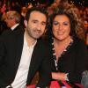 Mathieu Madenian et Marianne James lors de l'enregistrement de la 150e émission Le plus grand cabaret du monde, le 14 mai qui sera diffusée le 22 juin 2013