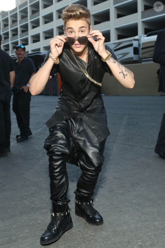 Justin Bieber aux Billboard Music Awards au MGM Grand Garden Arena de Las Vegas, le 19 mai 2013.