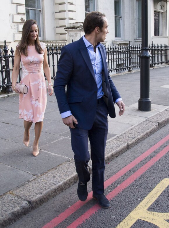 Pippa Middleton prenait part avec son frère James à la summer party Waitrose, le 22 mai 2013, au Musée d'histoire naturelle de Londres.