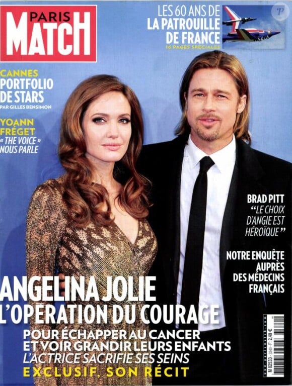 "Paris Match" en kiosques le 23 mai 2013.