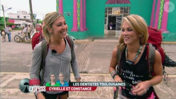 Cyrielle et Constance dans Pékin Express, le coffre maudit