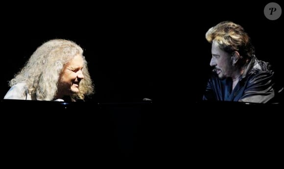 exclusif : Johnny Hallyday en concert