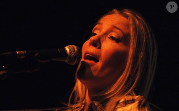 Corinne Hermès en concert au Café de la danse à Paris, le 23 avril 2007.