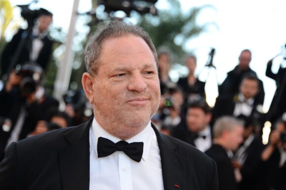Harvey Weinstein, distributeur américain du film, pendant la montée des marches du film "The Immigrant", lors du 66e festival du film de Cannes, le 24 mai 2013