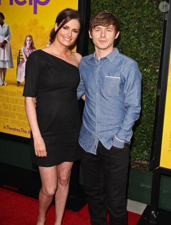 Marshall Allman et sa compagne Jamie Anne à Beverly Hills, le 9 août 2011.