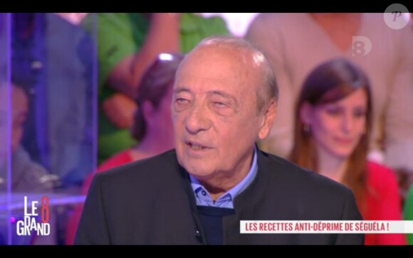 Jacques Séguéla sur le plateau du "Grand 8" sur D8, le lundi 27 mai 2013.