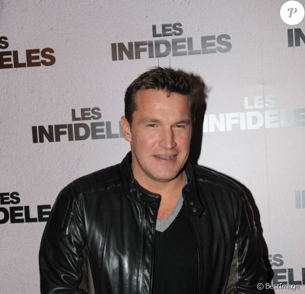 Benjamin Castaldi à l'avant-première du film Les Infidèles à Paris, le 14 février 2012.