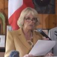 Camilla Parker Bowles, son discours en français lors de sa visite sur le site d'Emmaüs à Bougival le 27 mai 2013, lors de sa visite officielle de deux jours en France notamment en sa qualité de marraine d'Emmaüs UK.