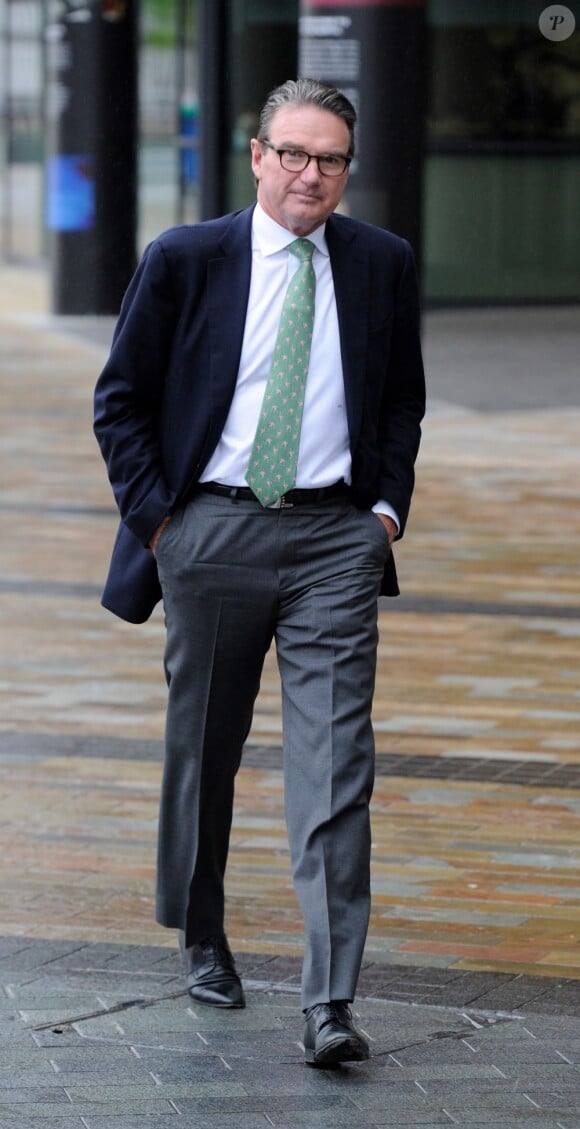 Jimmy Connors devant les studios de BBC Brekfast à Londres le 28 mai 2013