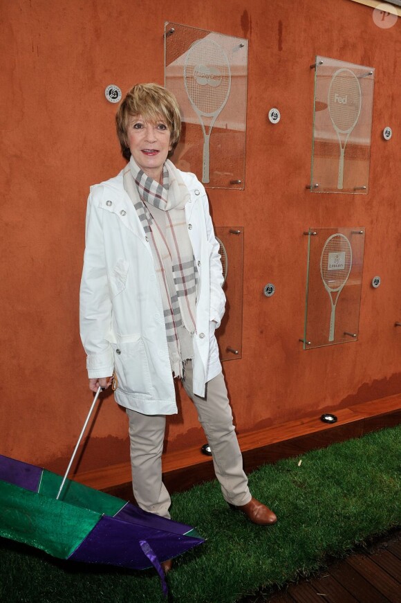 Alice Dona dans les allées du Village de Roland-Garros le 28 mai 2013 lors du troisième jour des Internationaux de France