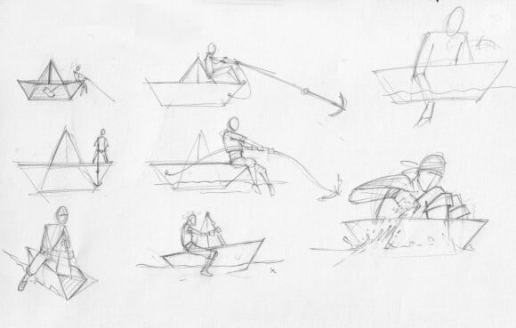 EXCLU : Croquis du générique de Secret Story 7