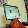 Monaco, le 26/04/13.
Une étape de la fabrication du passeport monégasque que l'on découvrira dans le documentaire sur la Principauté produit par Cyril Viguier et diffuse sur France 3 fin 2013