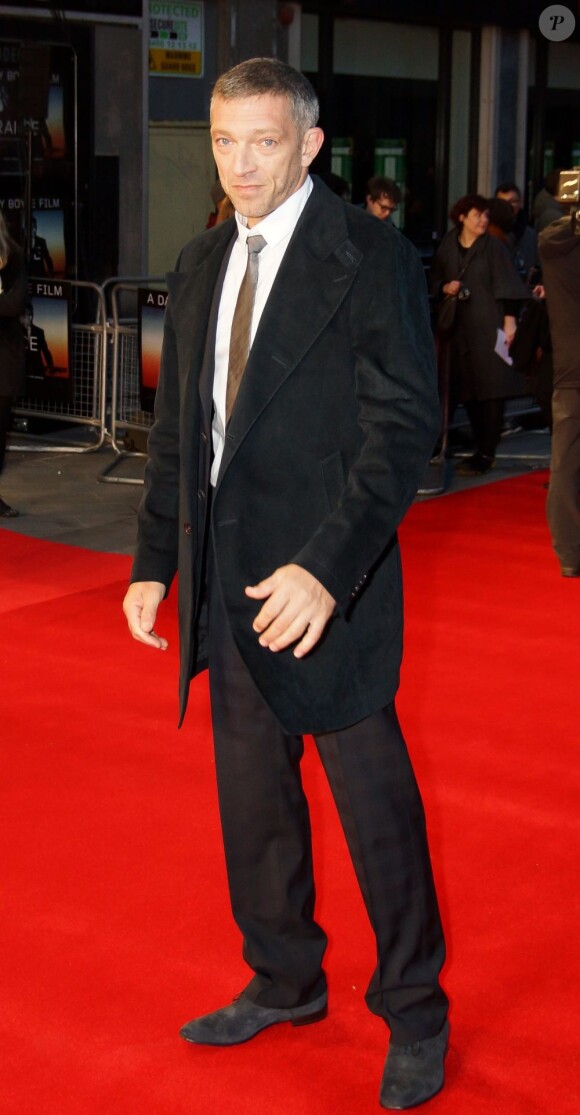 Vincent Cassel lors de la présentation du film Trance à Londres le 19 mars 2013