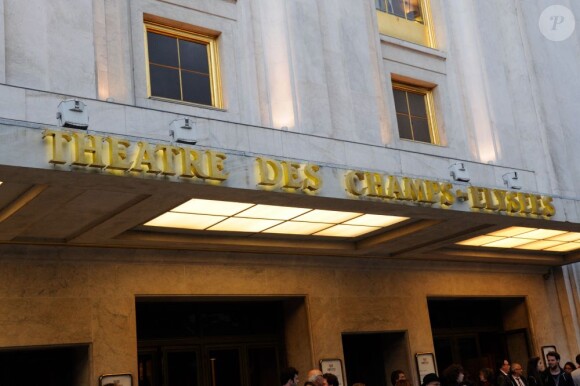 Les 100 ans du ballet 'Le Sacre du Printemps' au Théâtre de Champs Elysees à Paris, le 29 mai 2013.