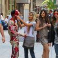 Jaden Smith (déguisé en Iron Man) et sa petite amie Kylie Jenner se promènent à New York, le 29 mai 2013.