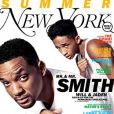 Jaden Smith fait la couverture du  New York Magazine  avec son père Will Smith, dans l'issue datée de l'été 2013.