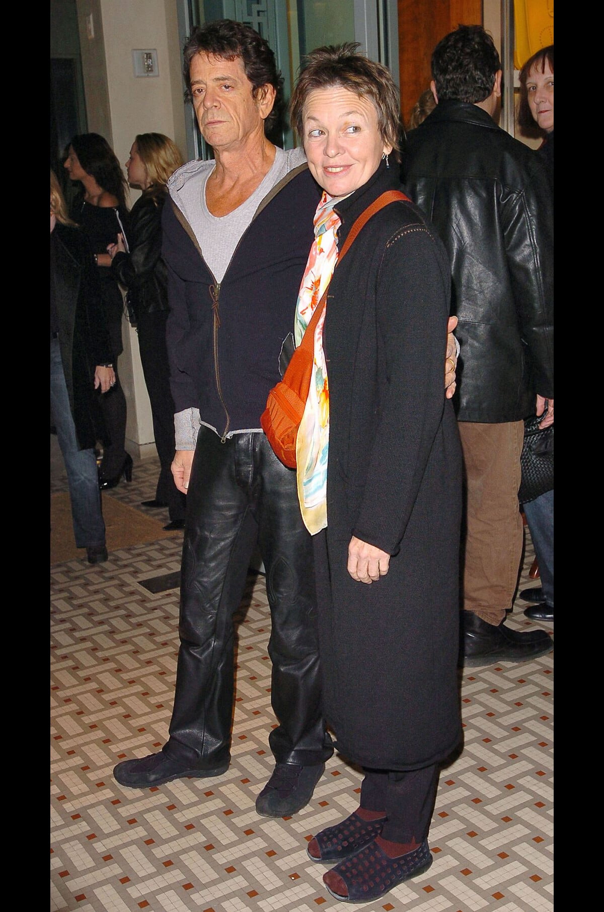 Lou Reed Wife Photo : Lou Reed avec son épouse Laurie Anderson, à New York, le 19 ...