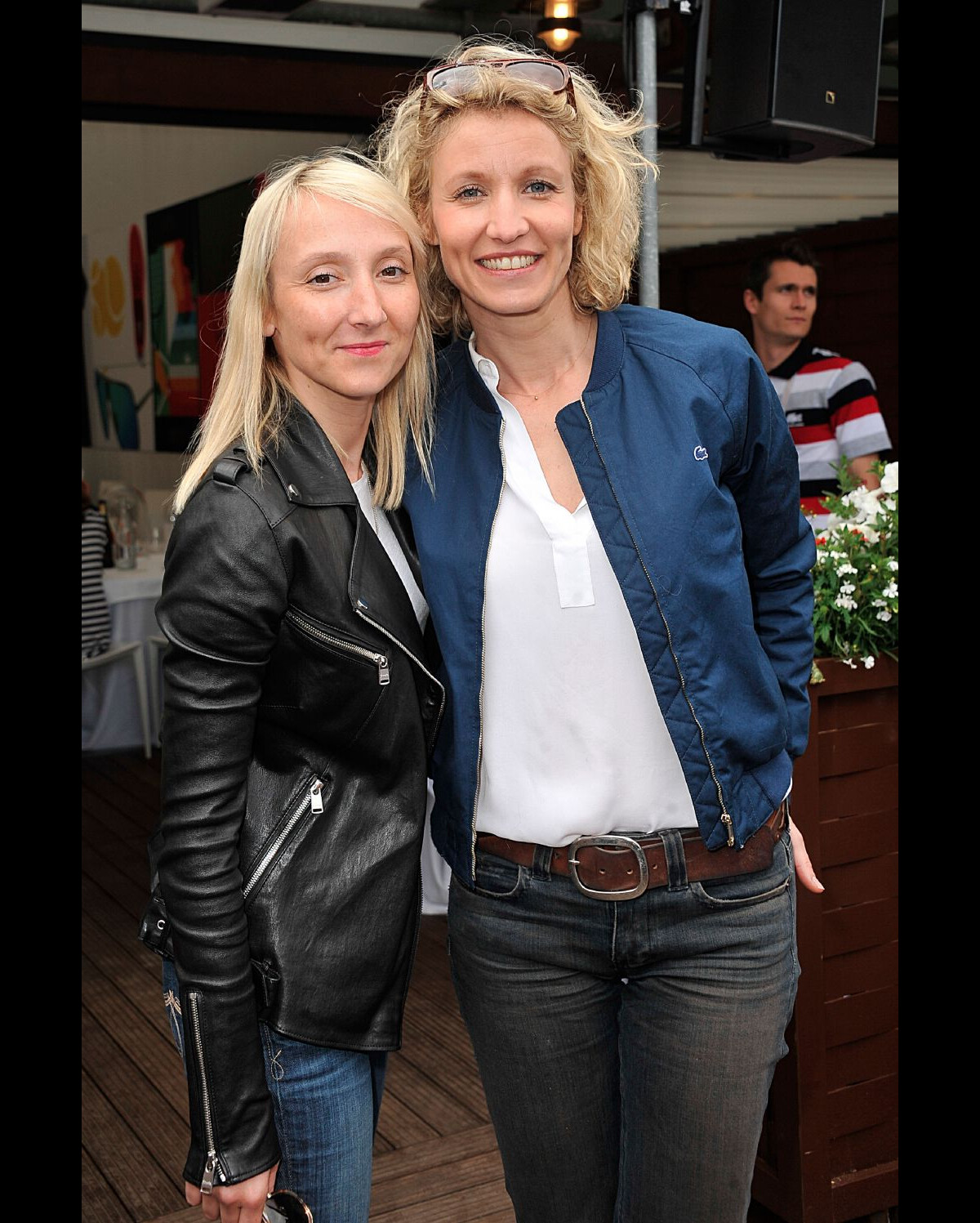 Photo Audrey Lamy Et Sa Soeur Alexandra Lamy Lors Du Tournoi De Roland Garros Le 2 Juin 2013 