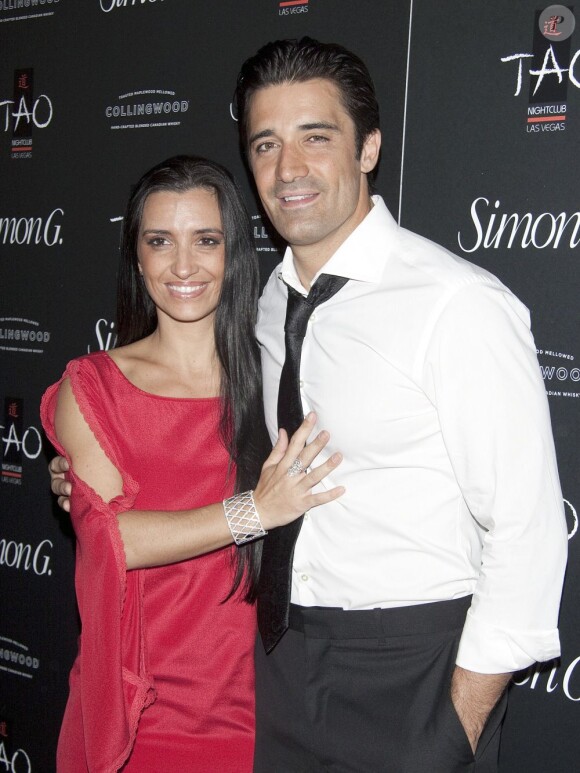 Gilles Marini et sa femme Carole à la soirée Simon G à Las Vegas, le 1 juin 2013.