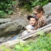 Le mannequin australien Miranda Kerr s'amuse à New York avec son fils Flynn dans un parc de la Big Apple. Le 2 juin 2013