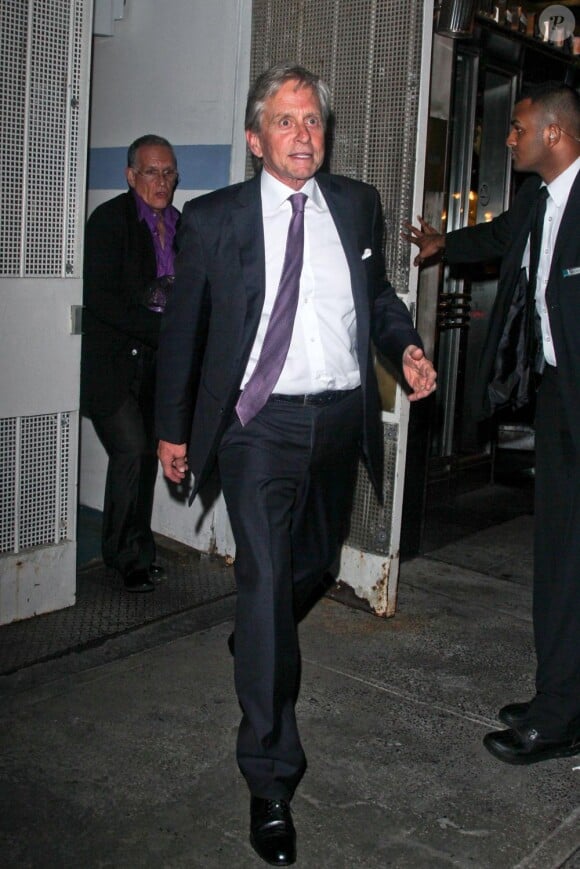 L'acteur Michael Douglas à Manhattan (New York) le 3 juin 2013