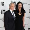 Michael Douglas et son épouse Catherine Zeta-Jones lors des Chaplin Awards à New York le 22 avril 2013