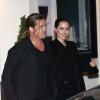Brad Pitt - en promotion pour World War Z - et Angelina Jolie allant dîner au restaurant Il Vino d'Enrico Bernardo, le restaurant du meilleur sommelier du monde, avant de se rendre au club "Le Silencio" à Paris, le 3 juin 2013