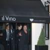 Brad Pitt et Angelina Jolie allant dîner au restaurant Il Vino d'Enrico Bernardo, le restaurant du meilleur sommelier du monde, avant de se rendre au club "Le Silencio" à Paris, le 3 juin 2013