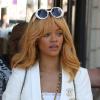 Rihanna est de passage à Paris pour sa tournée mondiale, la Diamonds World Tour. Le 4 juin 2013.