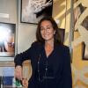 Katia Toledano pendant l'exposition Ecris-moi des mots d'Amour, par Alejandra di Andia, photos de Ian Abela, à la boutique Montblanc, le 4 juin 2013.