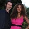 Serena Williams et Patrick Mouratoglou complices lors du dîner des champions de l'ITF qui se déroulait au Pavillon d'Ermenonville à Paris le 4 juin 2013
