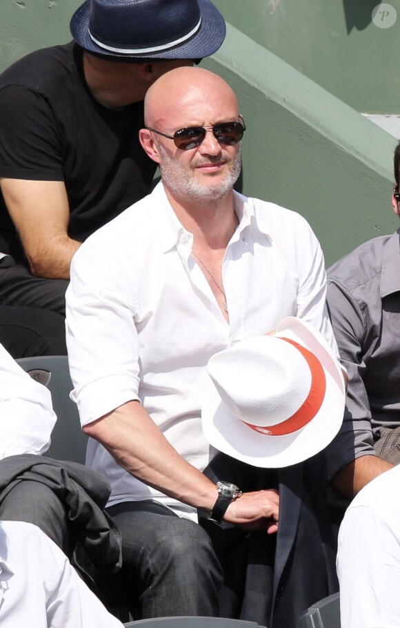 Franck Leboeuf lors du onzième jour des Internationaux de France à Roland-Garros, le 5 juin 2013