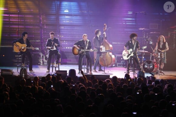Exclusif : Johnny Hallyday lance le "Born Rocker Tour" à Bordeaux, le 2 juin 2013.