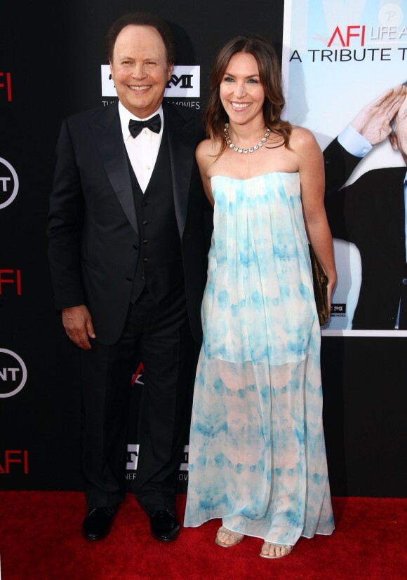 Billy Crystal et sa fille Jenny au Dolby Theatre d'Hollywood, le 6 juin 2013.