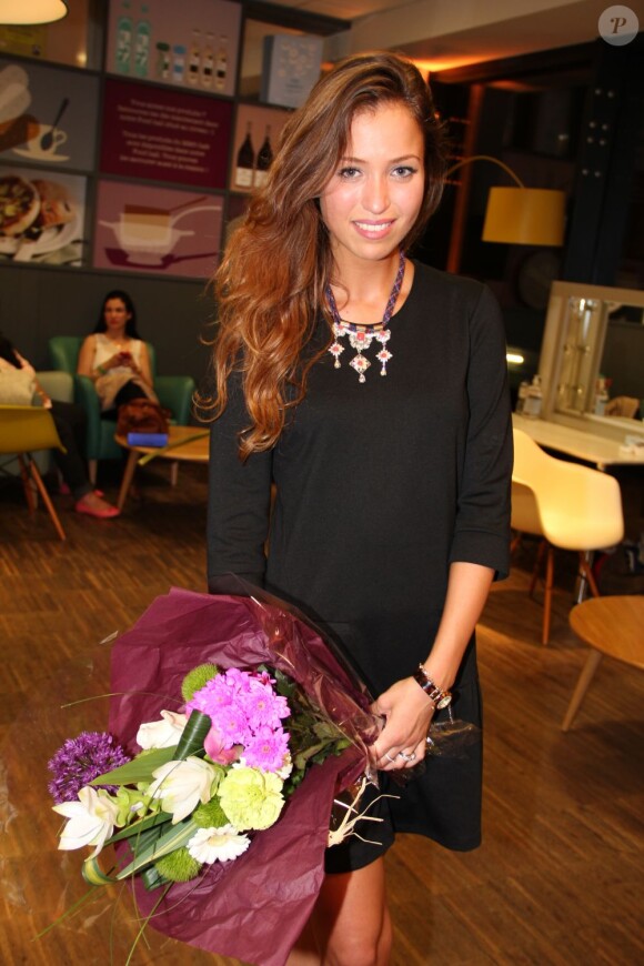 La gagnante Sofia (22ans) égérie de la marque pendant une année lors de la soirée Marks & Spencer Reveal Fashion Lady au centre commercial So Ouest à Levallois le 6 juin 2013