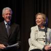Bill Clinton et Hillary Clinton à New York le 6 mai 2013.