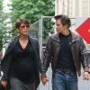 Olivier Martinez et Halle Berry sont arrivés à Paris mardi 11 juin 2013 avant le début du Champs-Elysées Film Festival 2013 dont Oliliver Martinez est le président