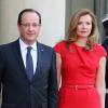 François Hollande et Valérie Trierweiler à Paris le 7 mai 2013.