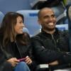 Rachel Legrain-Trapani et son compagnon Aurélien Capoue au Stade de France, le 11 septembre 2012.