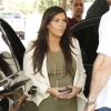 Kim Kardashian arrive au restaurant Casa Vega à Los Angeles. Le 12 juin 2013.