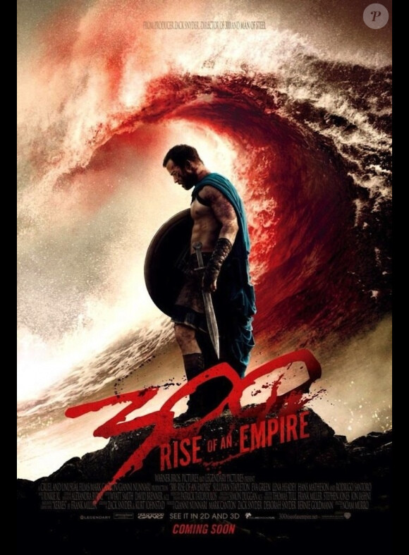Affiche officielle internationale de 300 - Rise of an Empire.